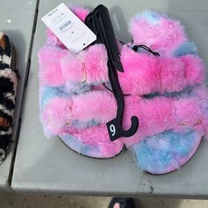 Tie dye women sandal